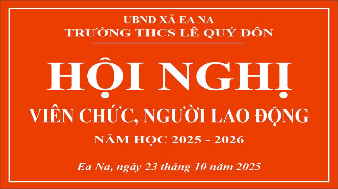 Hội nghi viên chức, người lao động năm học 2025-2026
