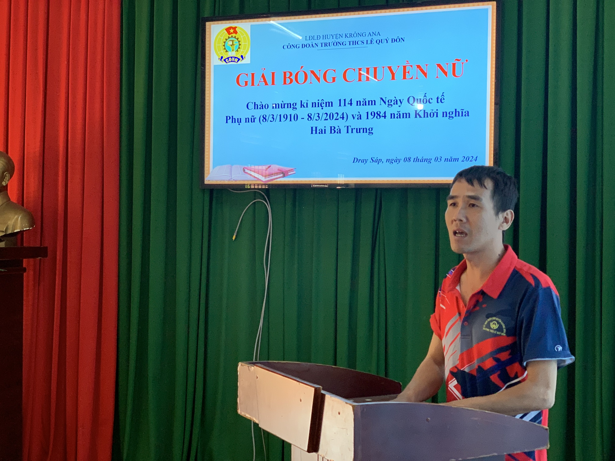 Giải bóng chuyền nữ chào mừng ngày kỉ niệm 114 năm ngày Quốc tế Phụ nữ và 1984 năm Khởi nghĩa Hai Bà Trưng